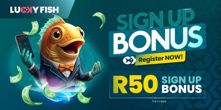 LuckyFish Registration Bonus Offer