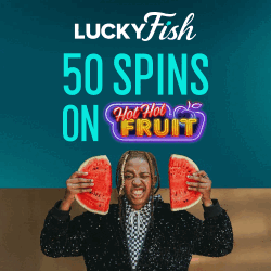 luckyfish welcome bonus free spins 