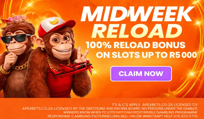 ApexBets midweek Reload Bonus