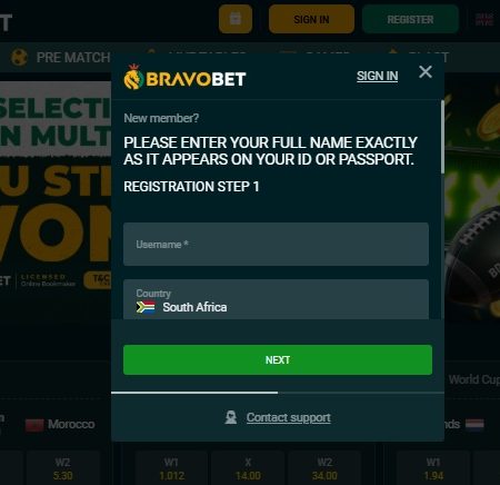 Bravobet Login, Registration & Bonus Guide South Africa