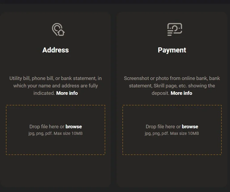 apexbets proof of address fica verification quide