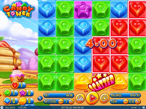 lucky fish free spins candy tower