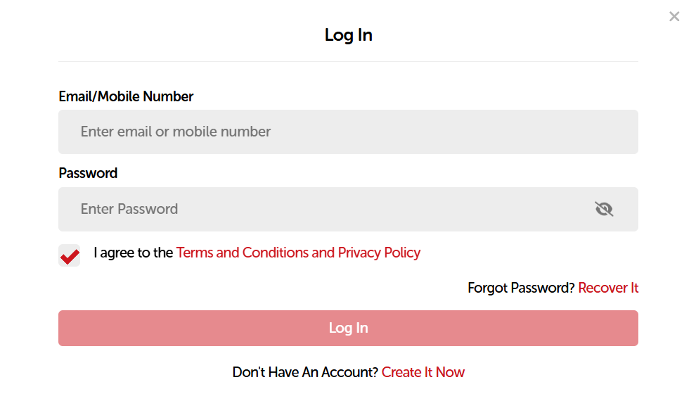 playbet login page