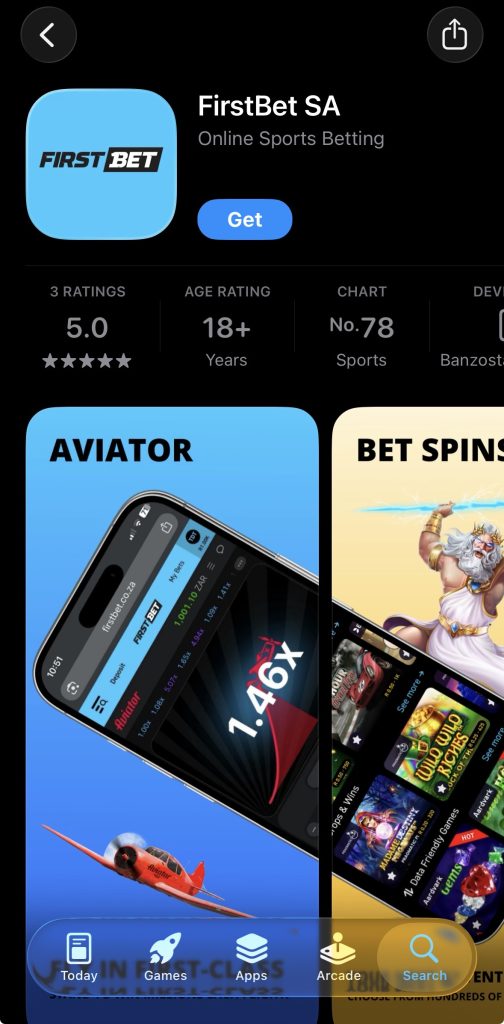 firstbet app download guide step 3 