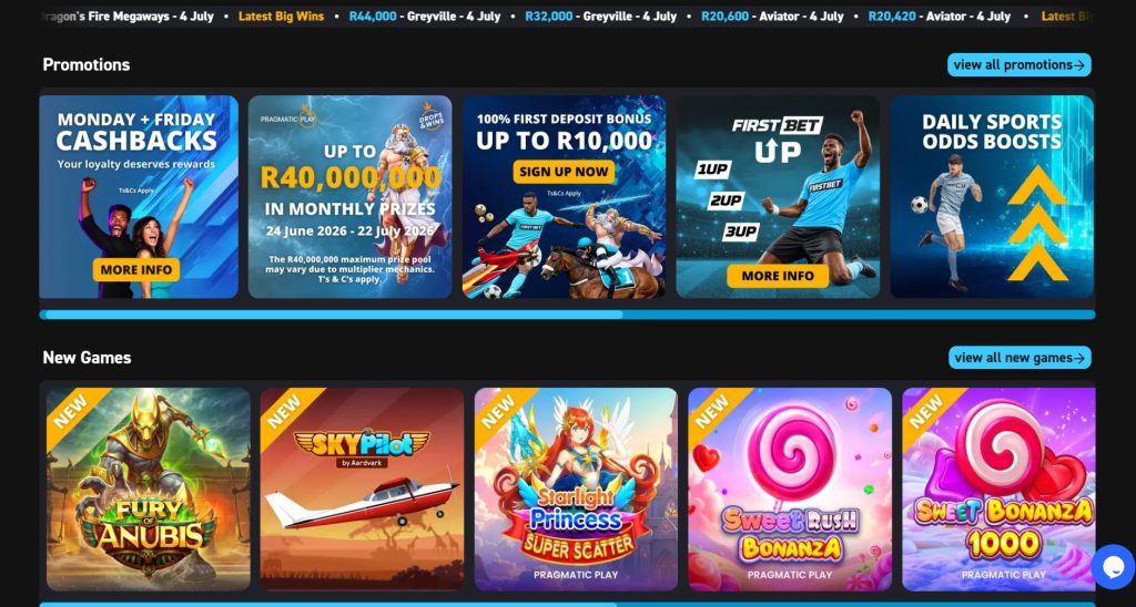 firstbet homepage 