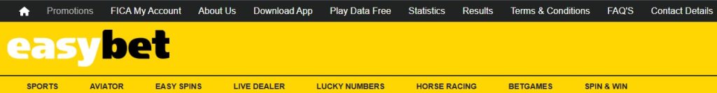 easybet selection of online betting and gambling